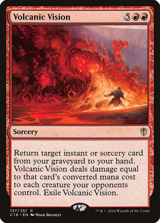 Image for Volcanic Vision (137) - Magic: The Gathering