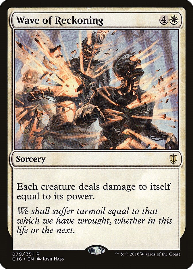 Image for Wave of Reckoning (79) - Magic: The Gathering