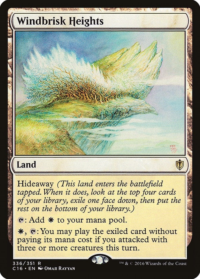 Image for Windbrisk Heights (336) - Magic: The Gathering