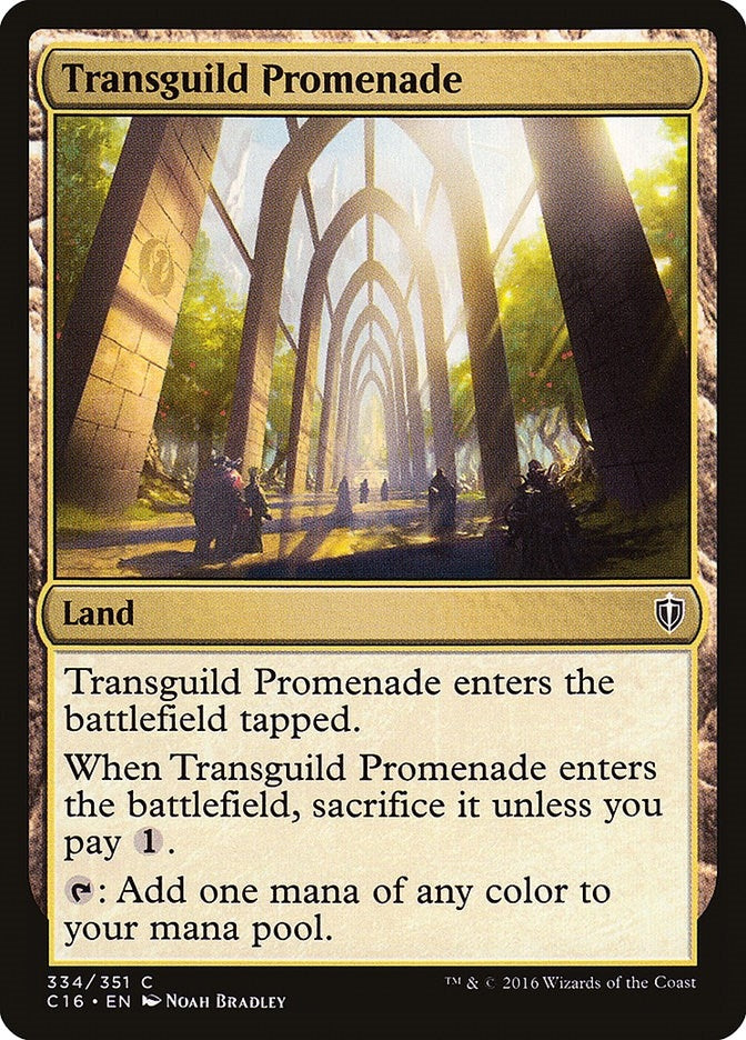 Image for Transguild Promenade (334) (C16) - Magic: The Gathering