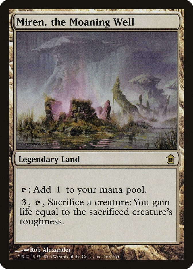 Image for Miren, the Moaning Well (163) - Magic: The Gathering