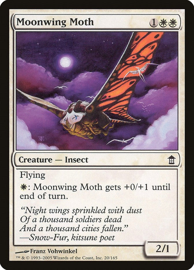 Image for Moonwing Moth (20) - Magic: The Gathering