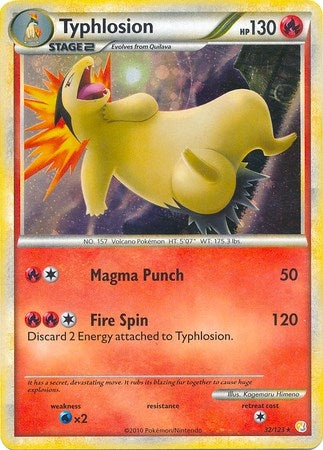 Image for Typhlosion - 32/123 (Cosmos Holo) (032/123) (PR) - Pokemon