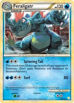 Image for Feraligatr - 20/123 (Cosmos Holo) (020/123) (PR) - Pokemon