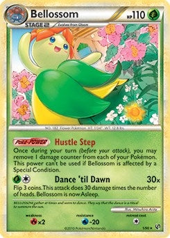 Image for Bellossom - 1/90 (HGSS Undaunted) (001/090) (PR) - Pokemon