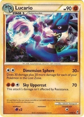 Image for Lucario - 14/95 (Cracked Ice Holo) (014/095) (PR) - Pokemon