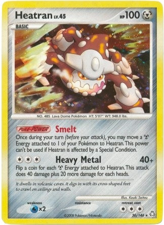 Image for Heatran - 30/146 (DP Legends Awakened) (030/146) (PR) - Pokemon