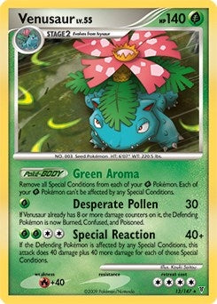 Image for Venusaur (DPPt Supreme Victors) (013/147) (PR) - Pokemon