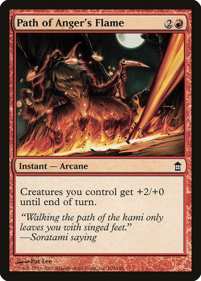 Image for Path of Anger's Flame (109) - Magic: The Gathering