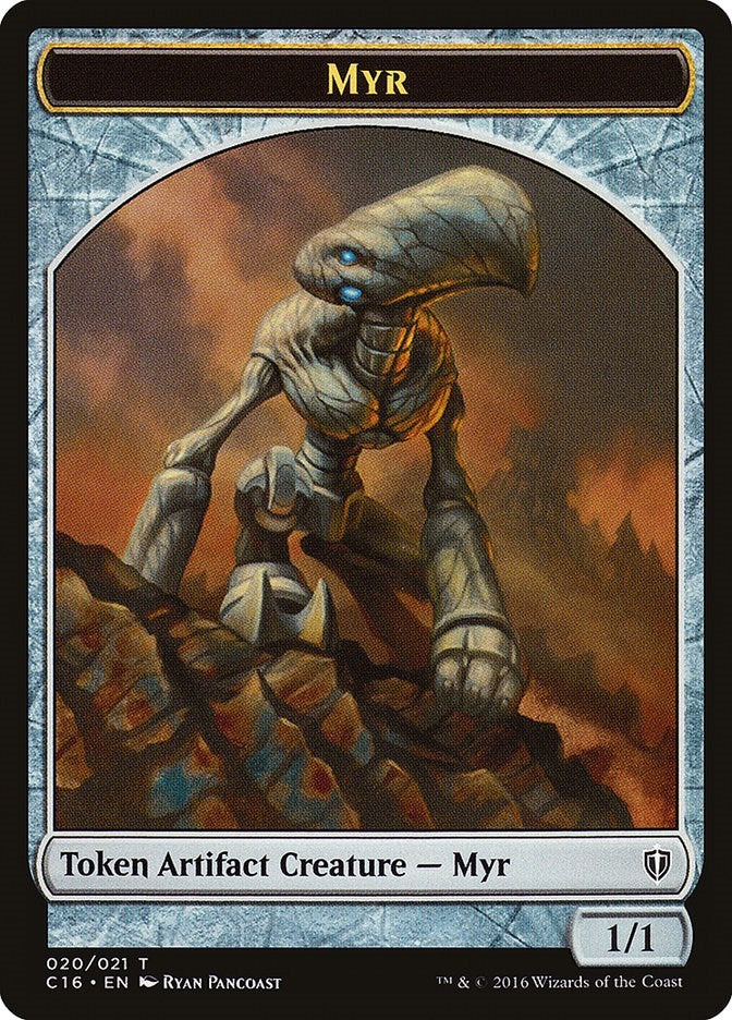 Image for Myr // Bird (002) Double-Sided Token (20 // 2) - Magic: The Gathering