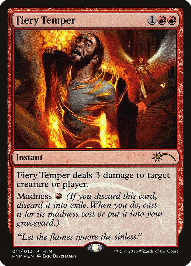 Image for Fiery Temper (11) - Magic: The Gathering