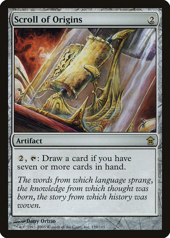 Image for Scroll of Origins (159) - Magic: The Gathering