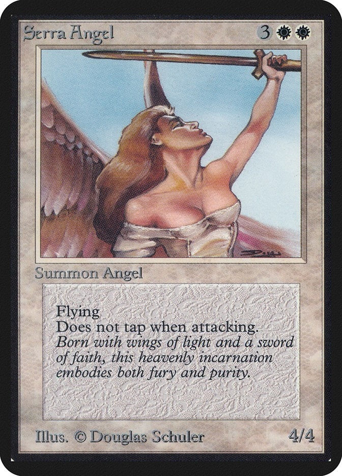 Image for Serra Angel - Magic: The Gathering