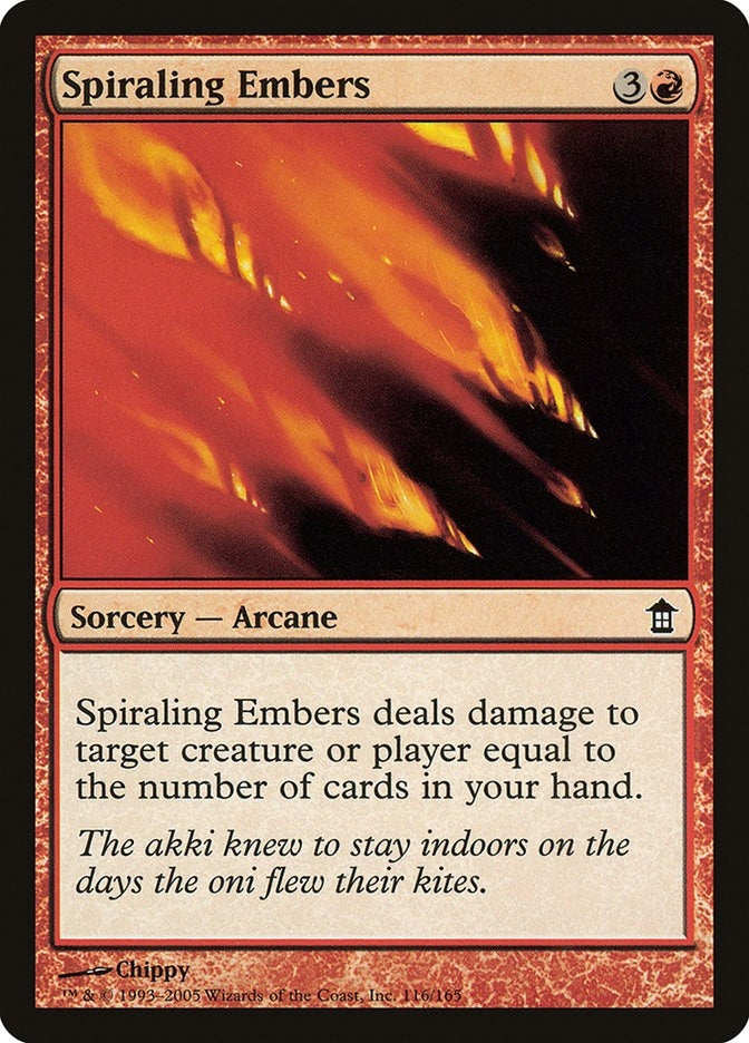 Image for Spiraling Embers (116) - Magic: The Gathering