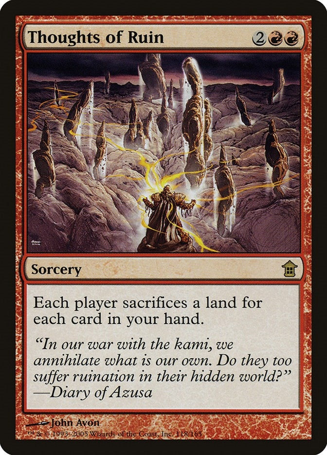 Image for Thoughts of Ruin (118) - Magic: The Gathering