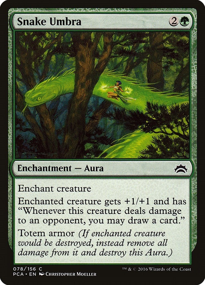 Image for Snake Umbra (78) - Magic: The Gathering