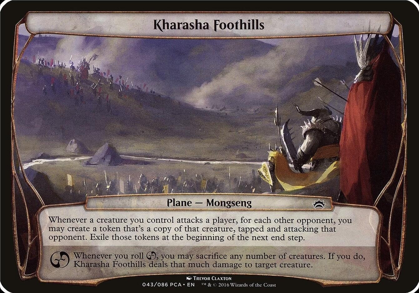 Image for Kharasha Foothills (Planechase Anthology) - Magic: The Gathering