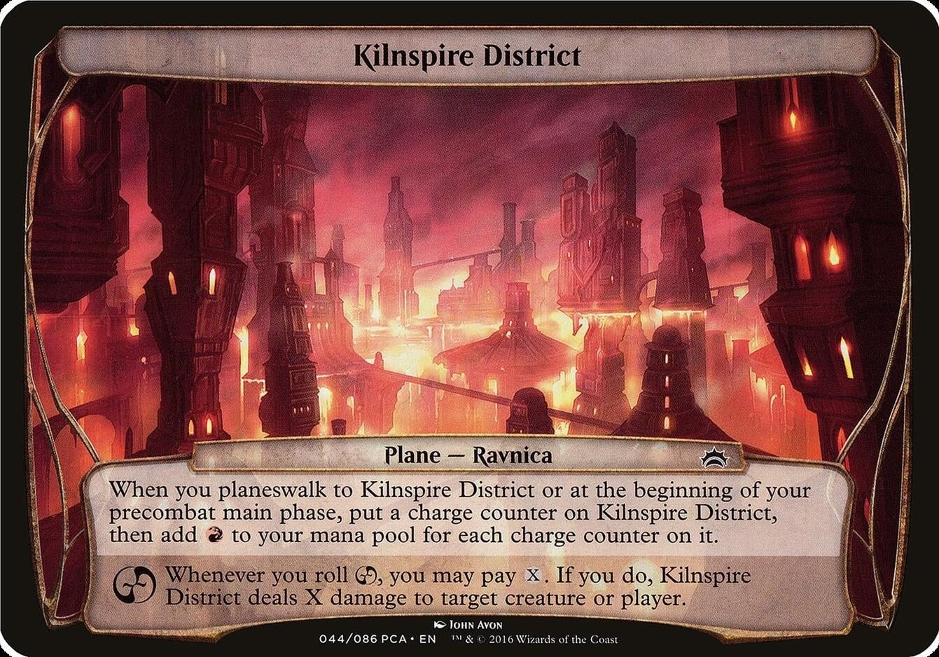Image for Kilnspire District (Planechase Anthology) - Magic: The Gathering