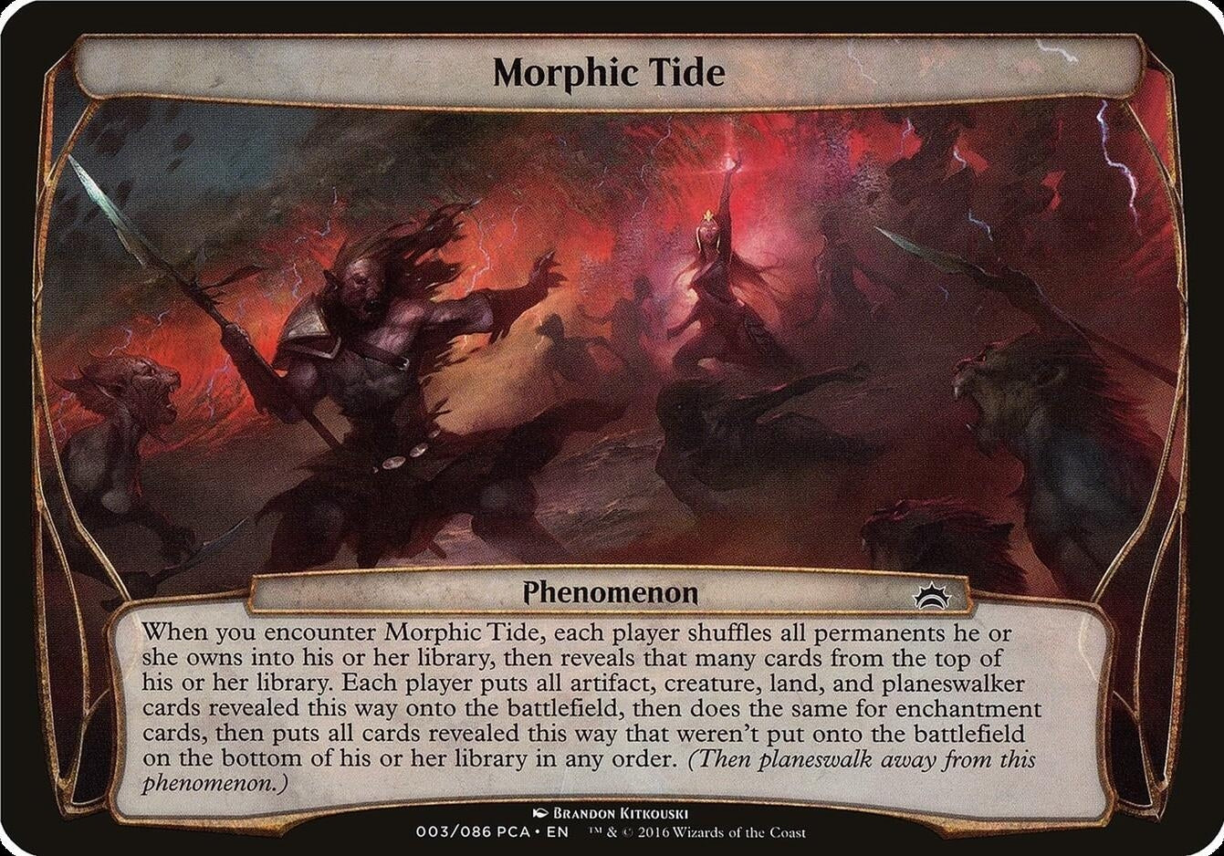Image for Morphic Tide (Planechase Anthology) - Magic: The Gathering