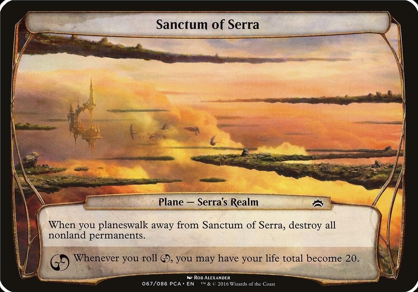 Image for Sanctum of Serra (Planechase Anthology) - Magic: The Gathering