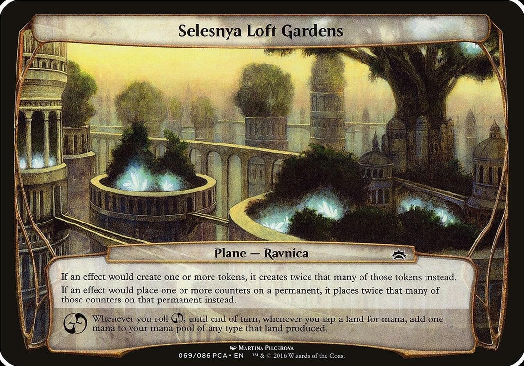 Image for Selesnya Loft Gardens (Planechase Anthology) (OVER) - Magic: The Gathering