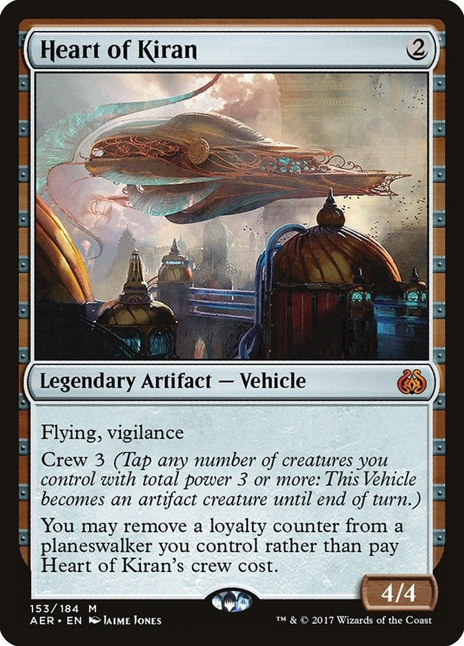 Image for Heart of Kiran (153) (AER) - Magic: The Gathering