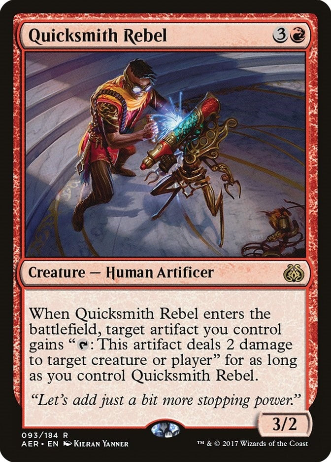 Image for Quicksmith Rebel (93) (AER) - Magic: The Gathering