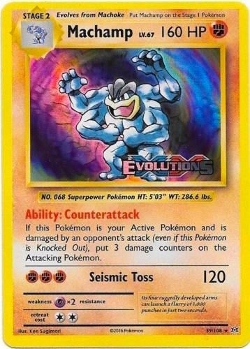 Image for Machamp (XY Evolutions Prerelease) (59/108) (PR) - Pokemon