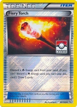 Image for Fiery Torch - 89/106 (Pokemon League) (089/106) (PR) - Pokemon