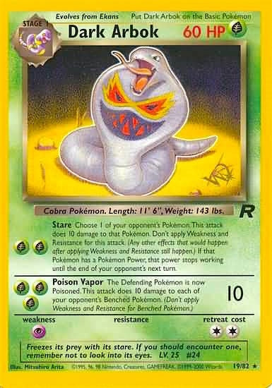 Image for Dark Arbok [W Stamped] (19/82) (PR) - Pokemon