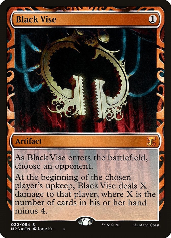Image for Black Vise (32) - Magic: The Gathering
