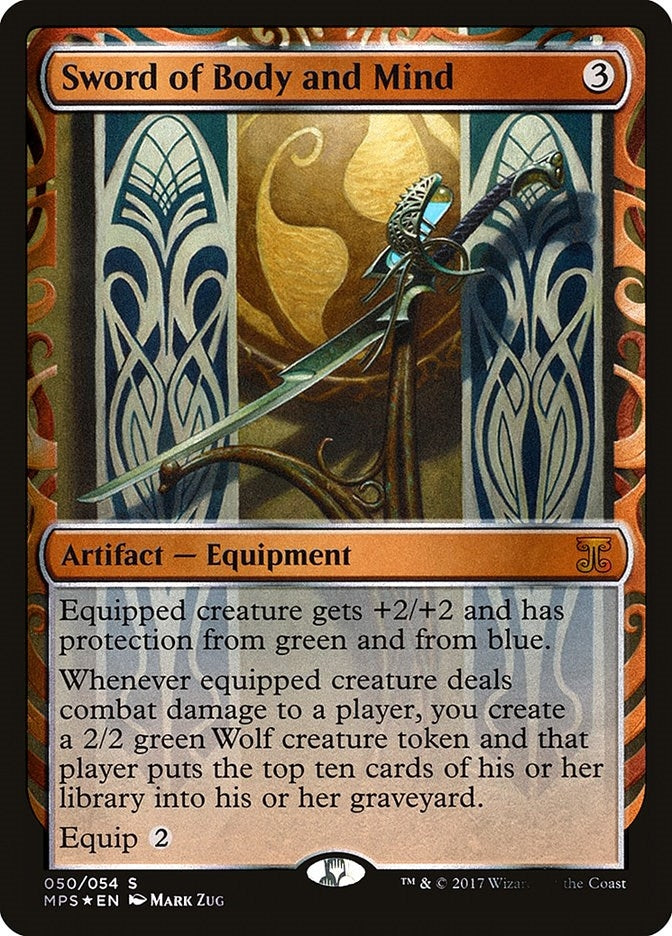 Image for Sword of Body and Mind (50) - Magic: The Gathering