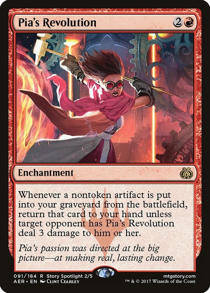 Image for Pia's Revolution (91) (AER) - Magic: The Gathering