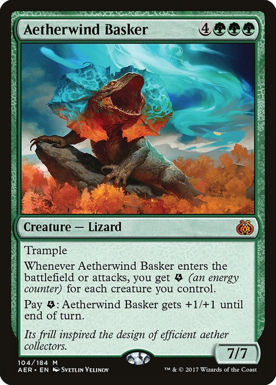 Image for Aetherwind Basker (104) (AER) - Magic: The Gathering