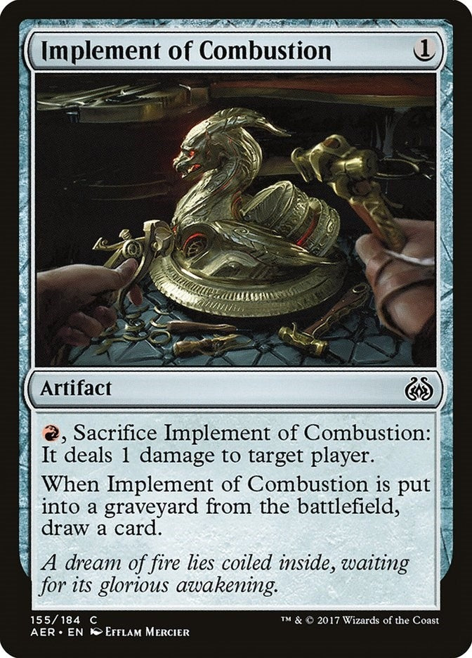 Image for Implement of Combustion (155) - Magic: The Gathering