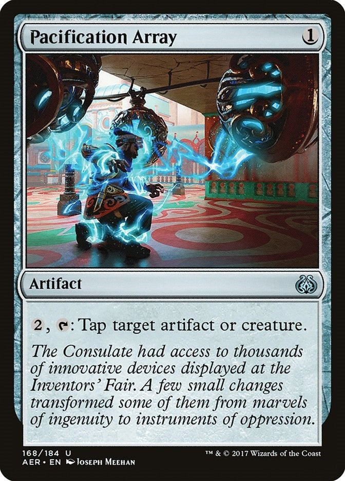 Image for Pacification Array (168) (AER) - Magic: The Gathering