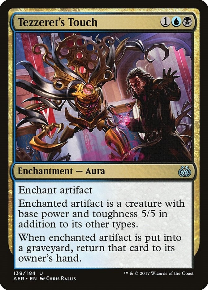Image for Tezzeret's Touch (138) - Magic: The Gathering
