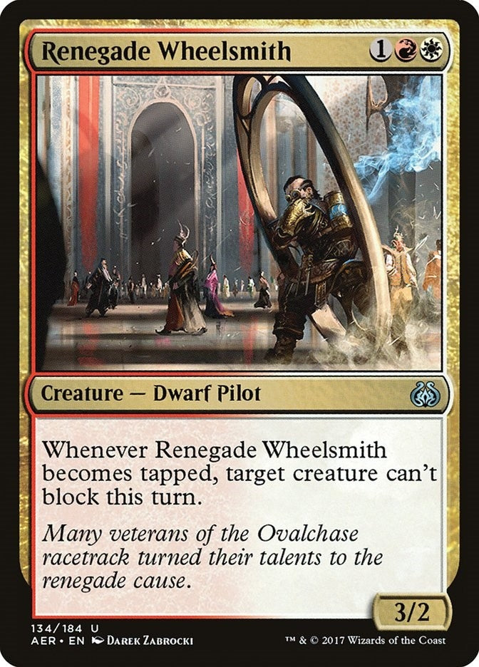 Image for Renegade Wheelsmith (134) (AER) - Magic: The Gathering