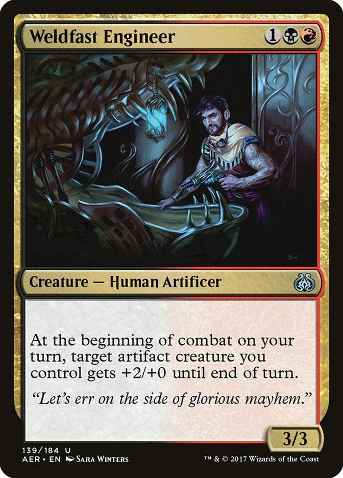 Image for Weldfast Engineer (139) - Magic: The Gathering