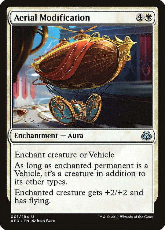 Image for Aerial Modification (1) (AER) - Magic: The Gathering