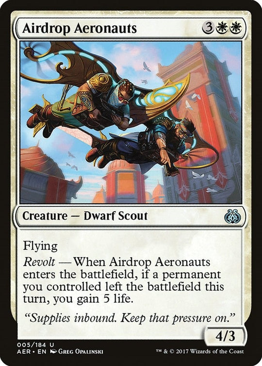 Image for Airdrop Aeronauts (5) (AER) - Magic: The Gathering