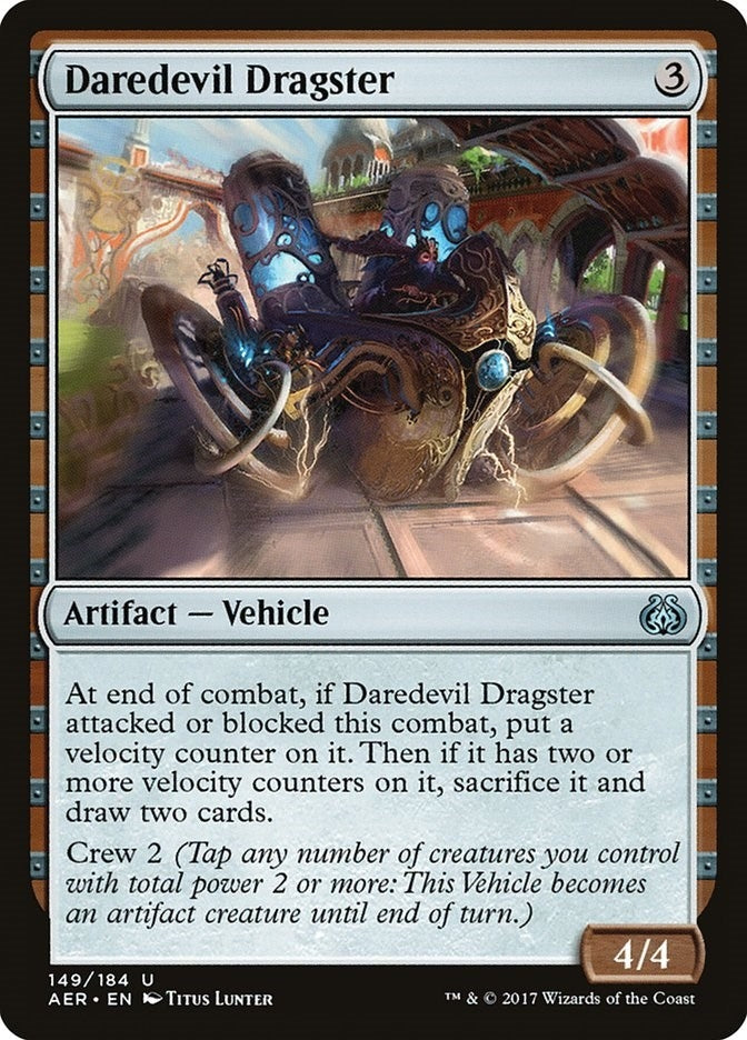 Image for Daredevil Dragster (149) (AER) - Magic: The Gathering