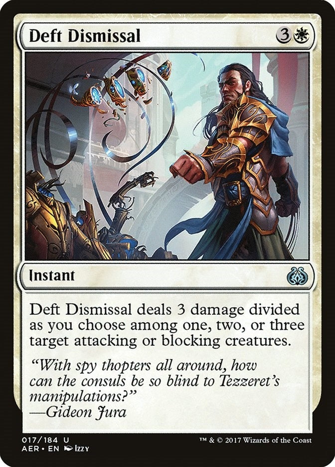 Image for Deft Dismissal (17) (AER) - Magic: The Gathering