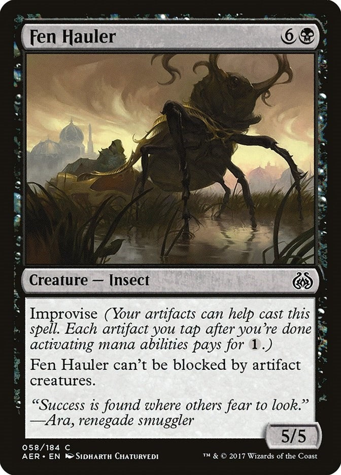 Image for Fen Hauler (58) (AER) - Magic: The Gathering