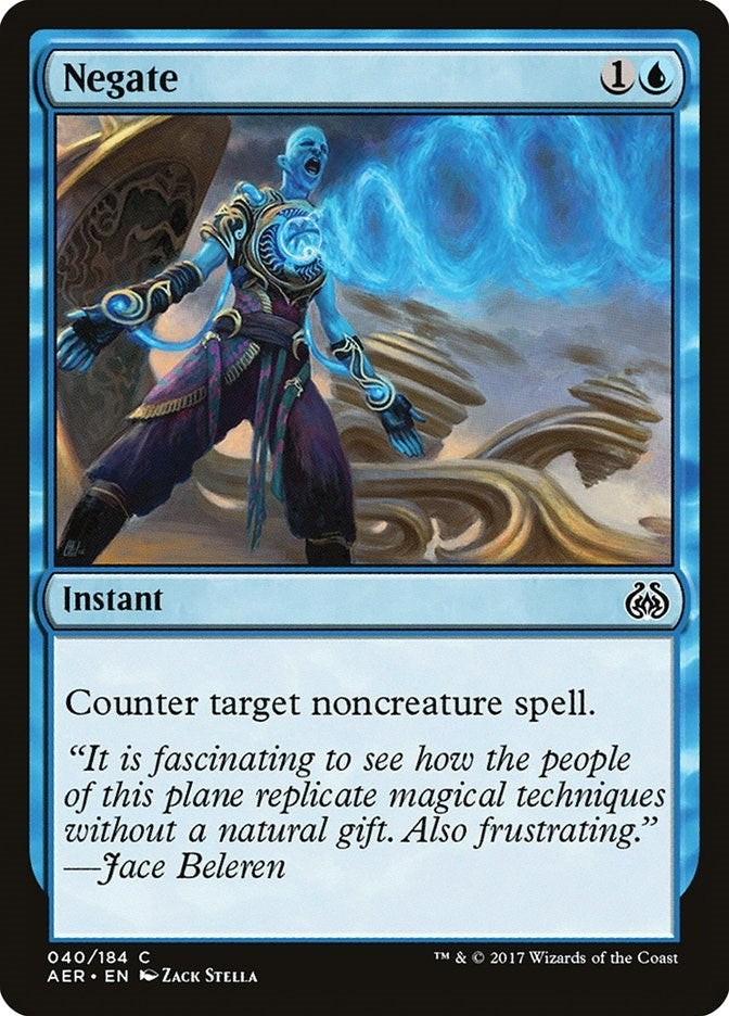 Image for Negate (40) (AER) - Magic: The Gathering