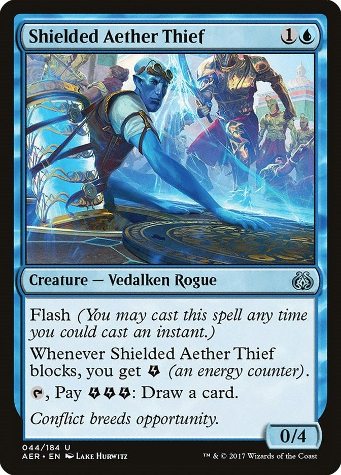 Image for Shielded Aether Thief (44) - Magic: The Gathering