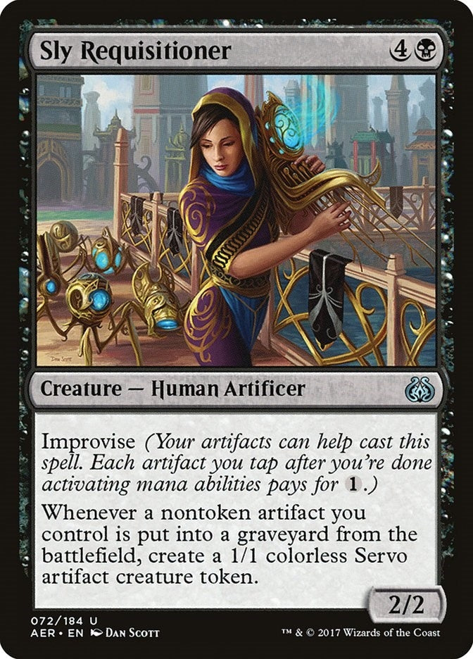 Image for Sly Requisitioner (72) - Magic: The Gathering
