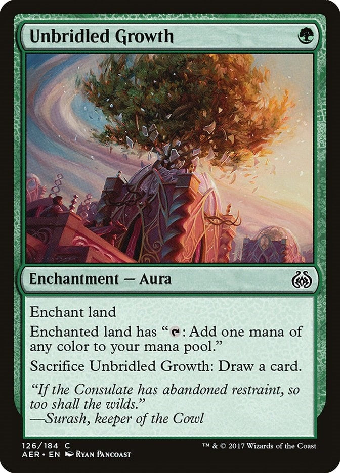 Image for Unbridled Growth (126) - Magic: The Gathering