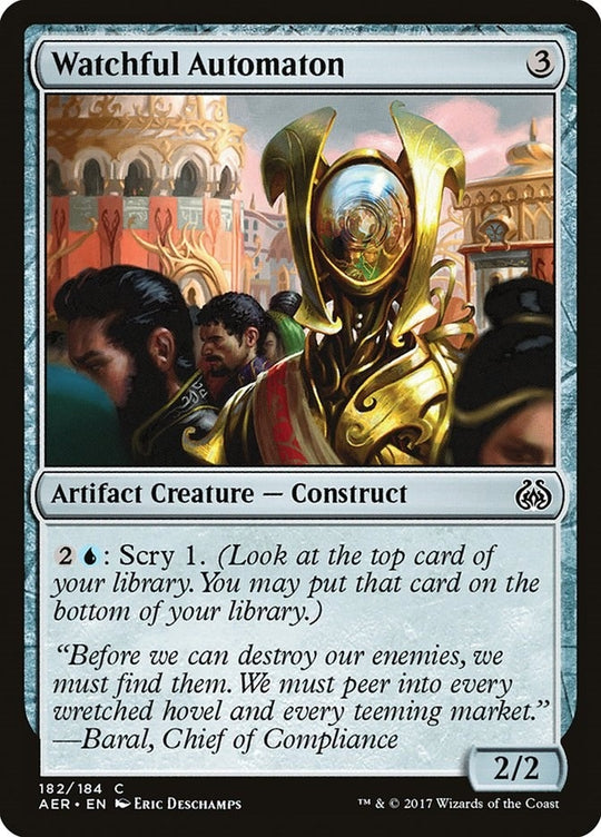 Image for Watchful Automaton (182) - Magic: The Gathering