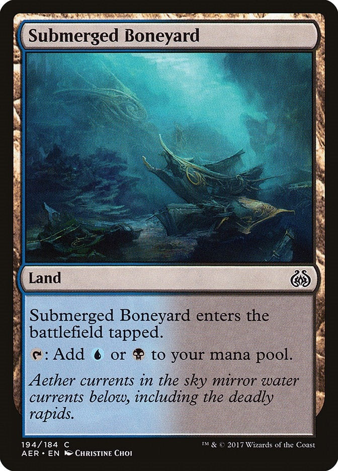 Image for Submerged Boneyard (194) - Magic: The Gathering